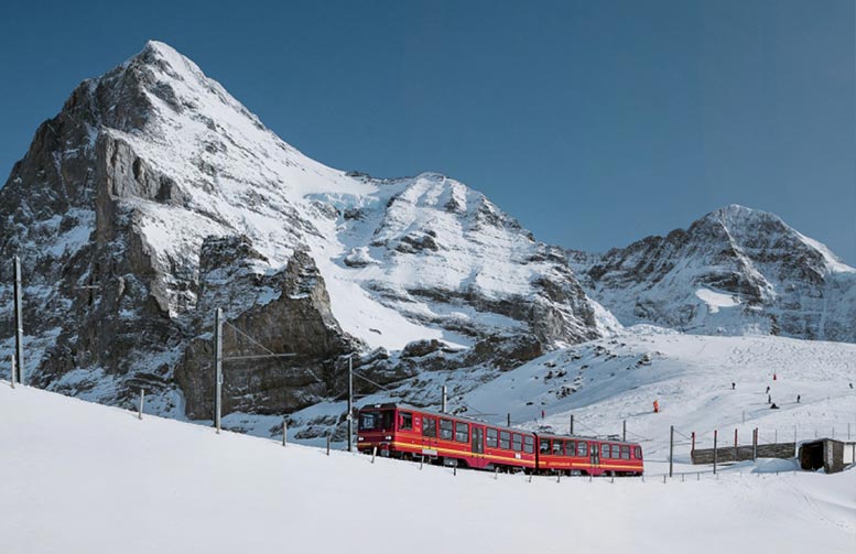 少女峰(Jungfrau) - 因特拉肯（Interlaken）